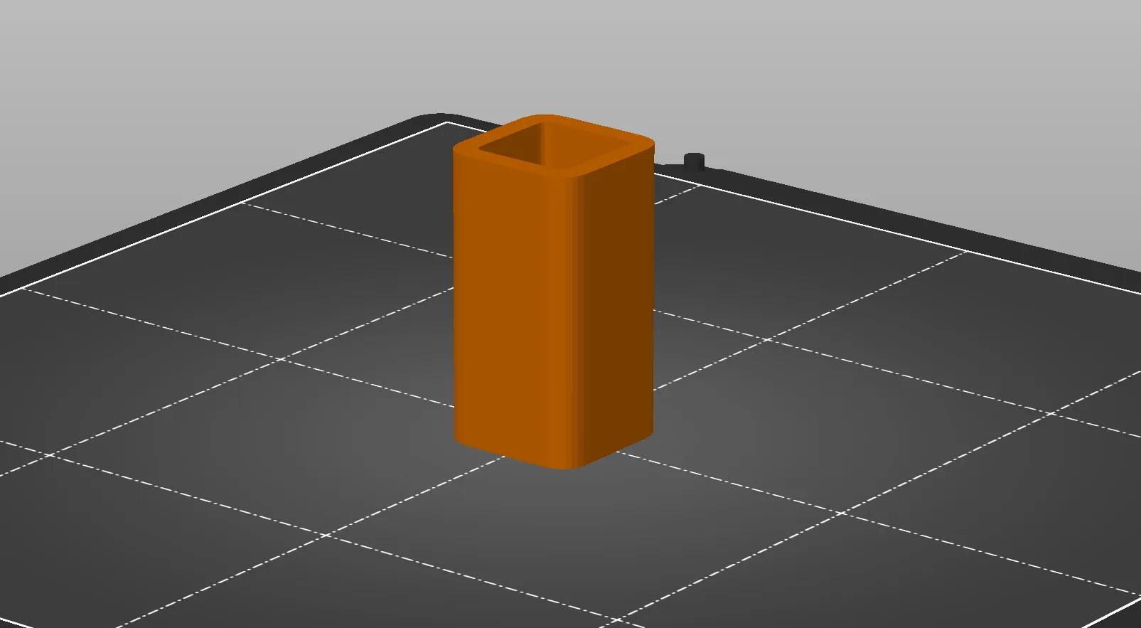 Cột thử nghiệm rỗng với cạnh tròn cho máy in 3D