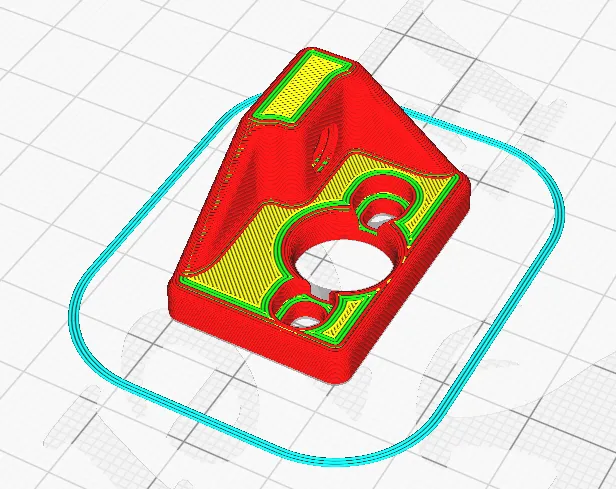 Giá đỡ filament cho Ender 3 V2 và đầu đùn nhôm