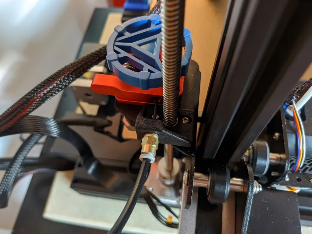 Giá đỡ filament cho Ender 3 V2 và đầu đùn nhôm