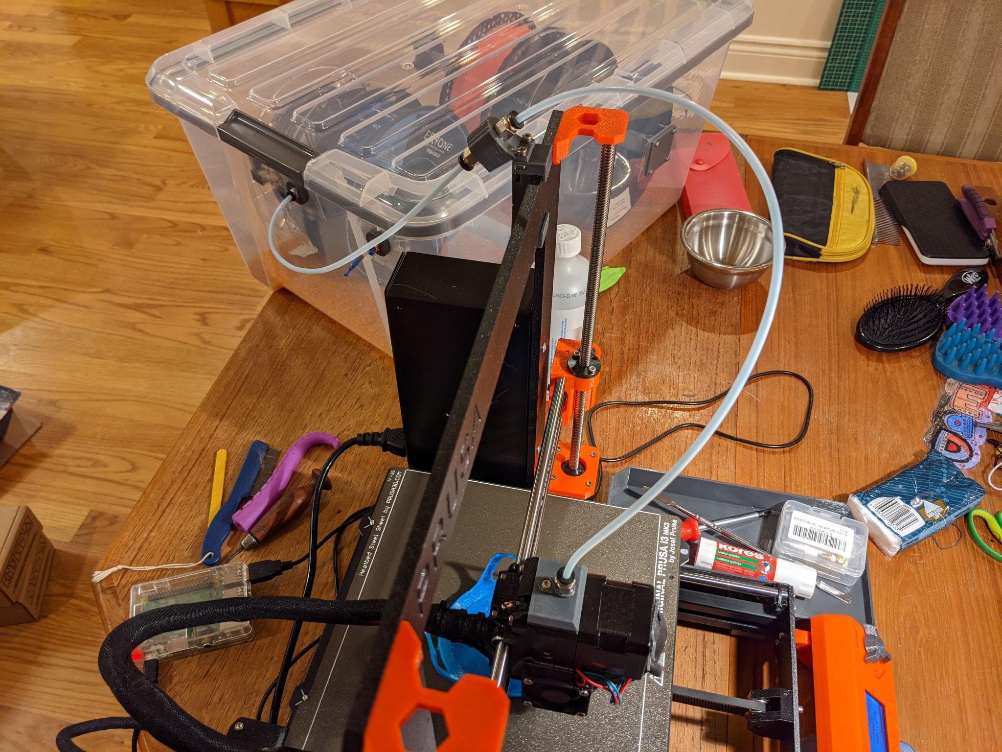 Bộ dẫn filament PTFE cho hộp khô PC4-M10