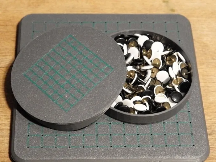 Trò chơi cờ vây mini 9x9 và 13x13 có hộp giữ ghim