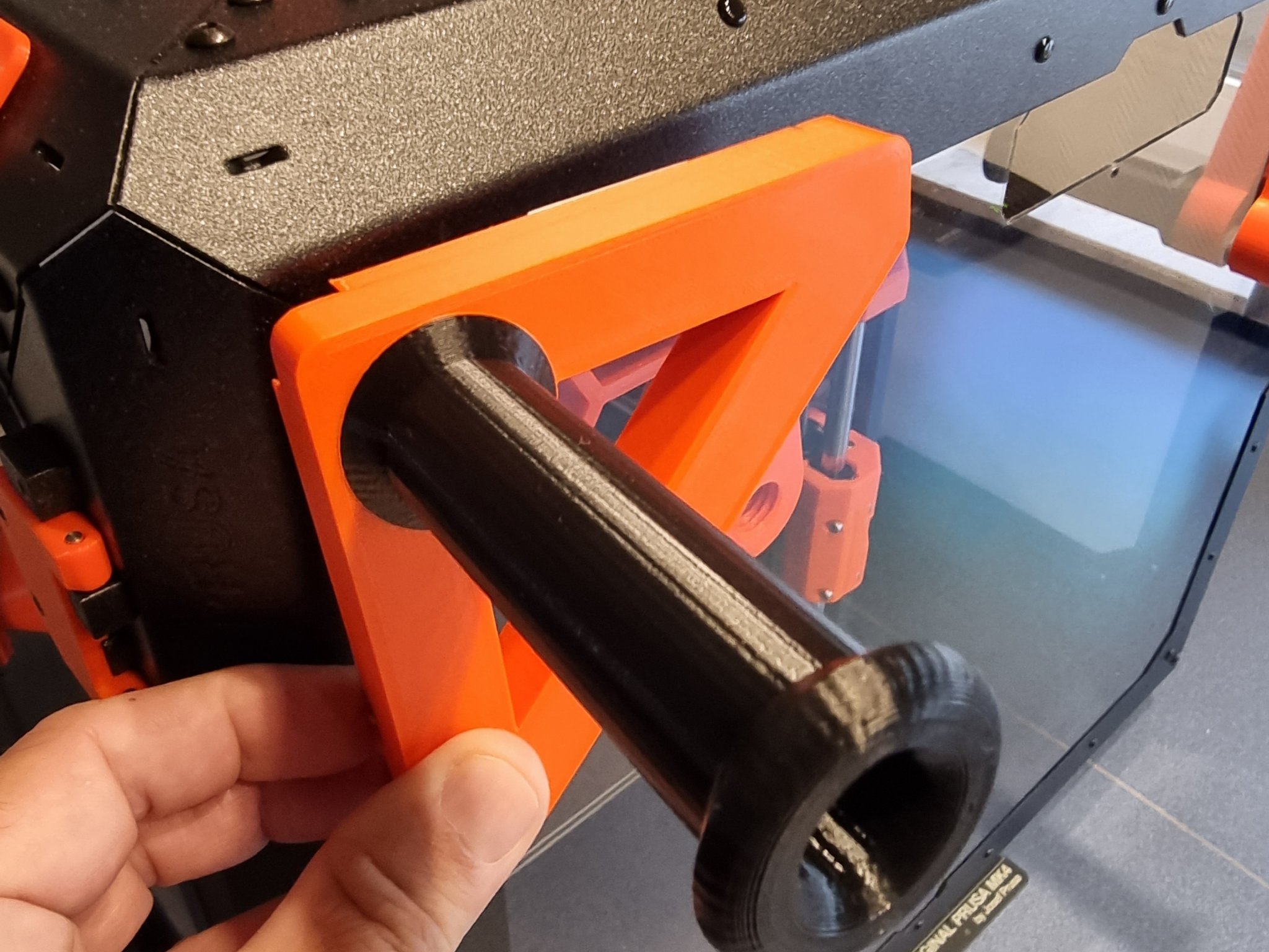 Giá đỡ cuộn filament cho vỏ máy in Prusa