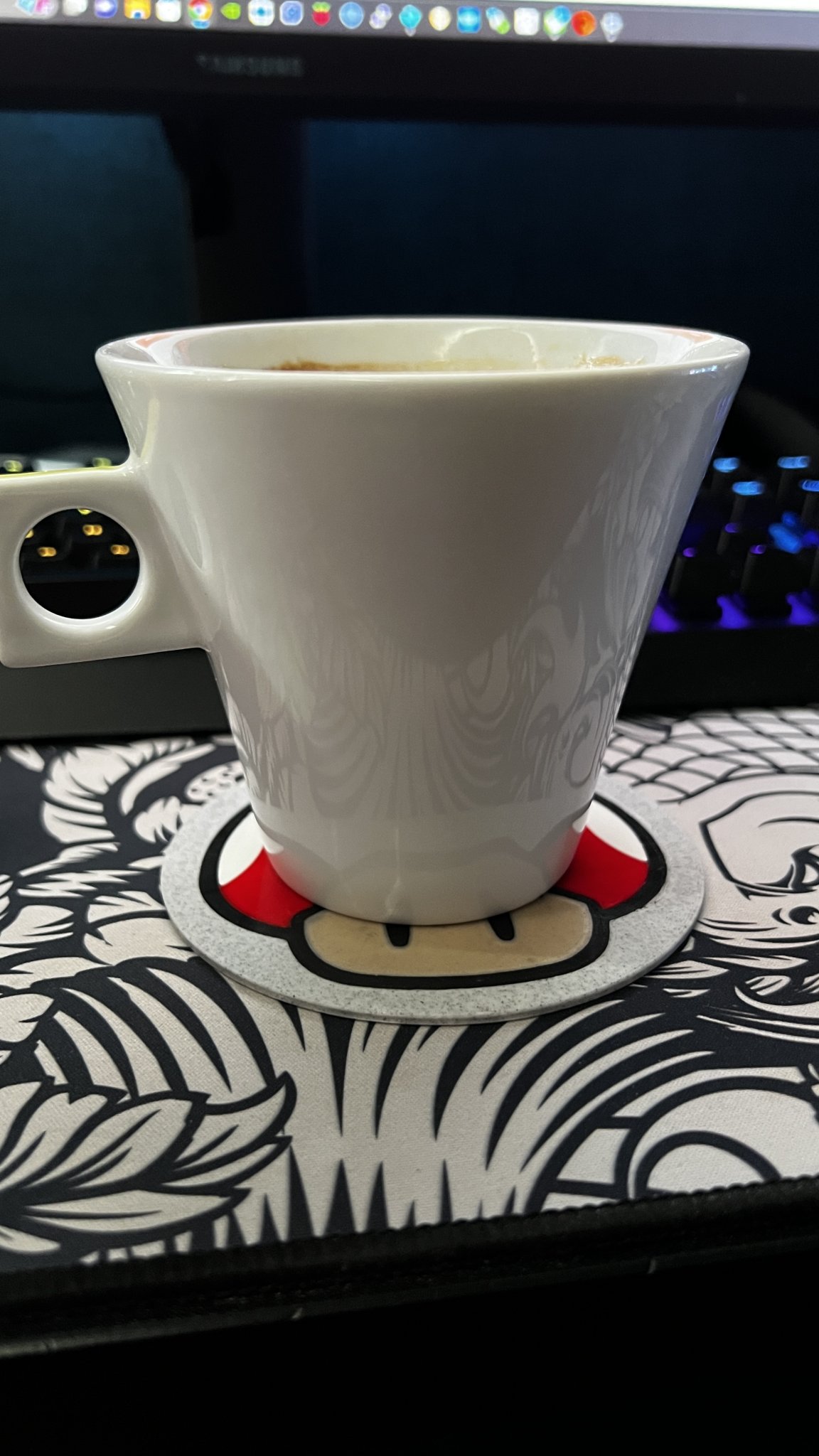 Giá đỡ nấm Mario đa màu sắc cho máy in 3D