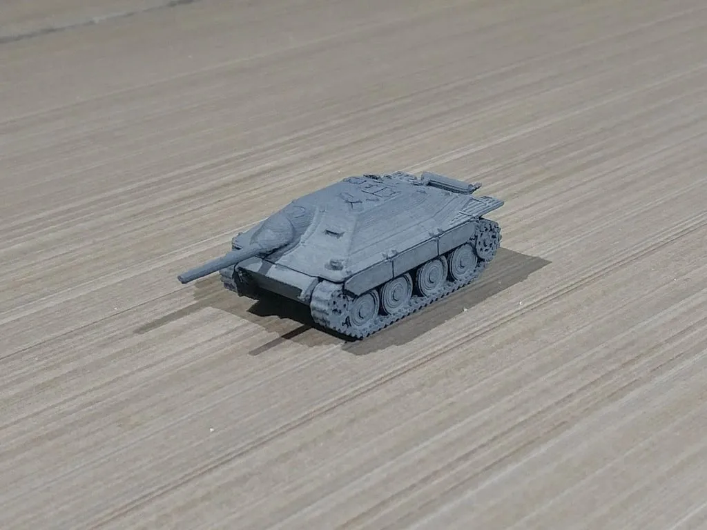 Xe tăng Hetzer dễ in tỉ lệ 1/100