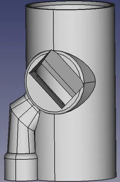 Ống nhạc flue in 3D với phần labium in 3D