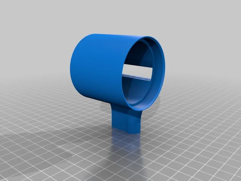 Ống nhạc flue in 3D với phần labium in 3D