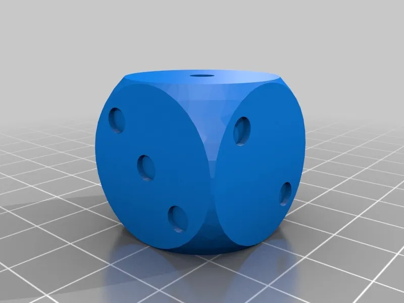 Xúc xắc đa vật liệu thiết kế riêng