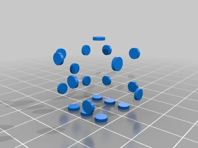 Xúc xắc đa vật liệu thiết kế riêng