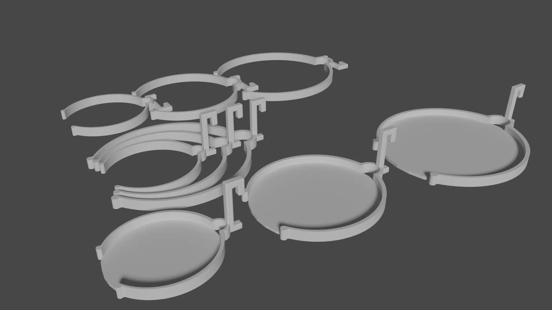 Giá đỡ cuộn vinyl SKADIS theo chiều dọc và ngang