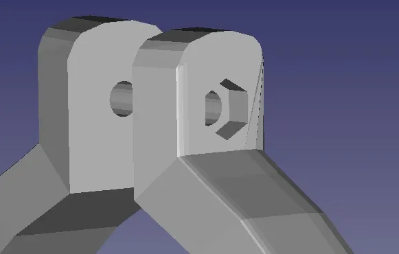 Giá đỡ DREMEL 4000 với lỗ hình lục giác cho đai ốc M3