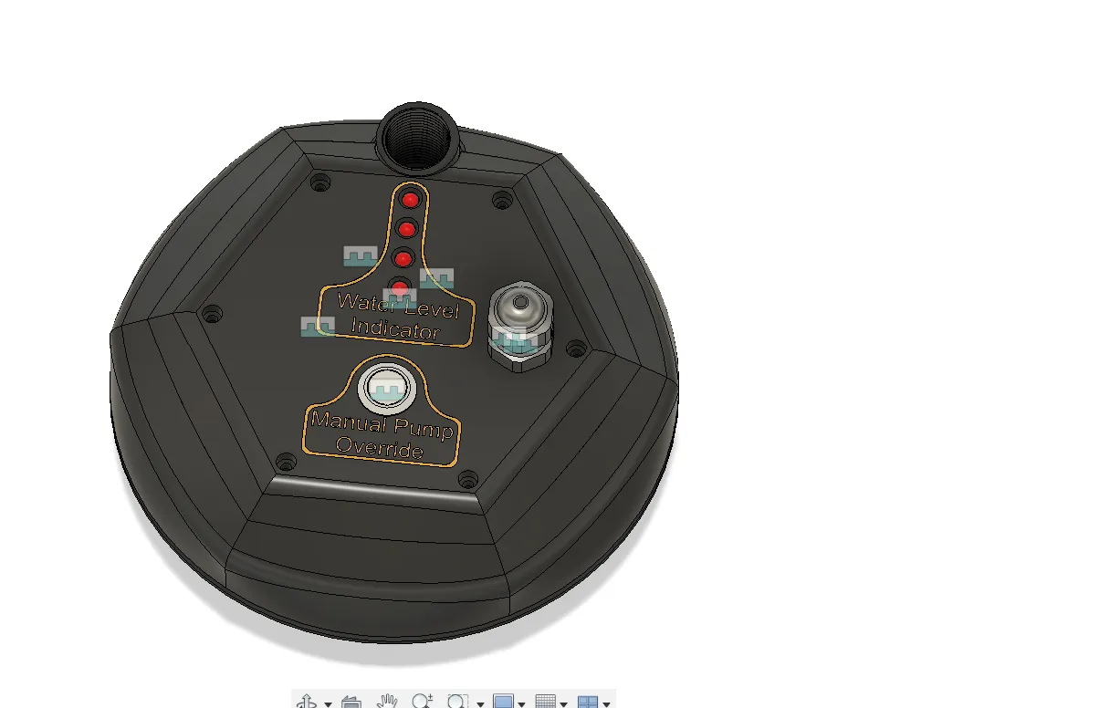 Vỏ điện tử bơm nước điều khiển ESP32 cho DIY