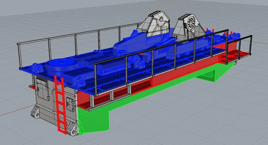 Mortar Karl Gerat dễ in với tỷ lệ 1/100