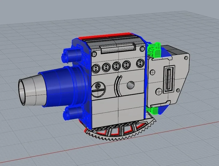 Mortar Karl Gerat dễ in với tỷ lệ 1/100