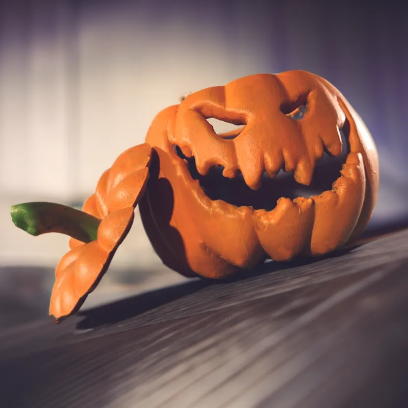 Bí ngô dễ thương cho mùa Halloween