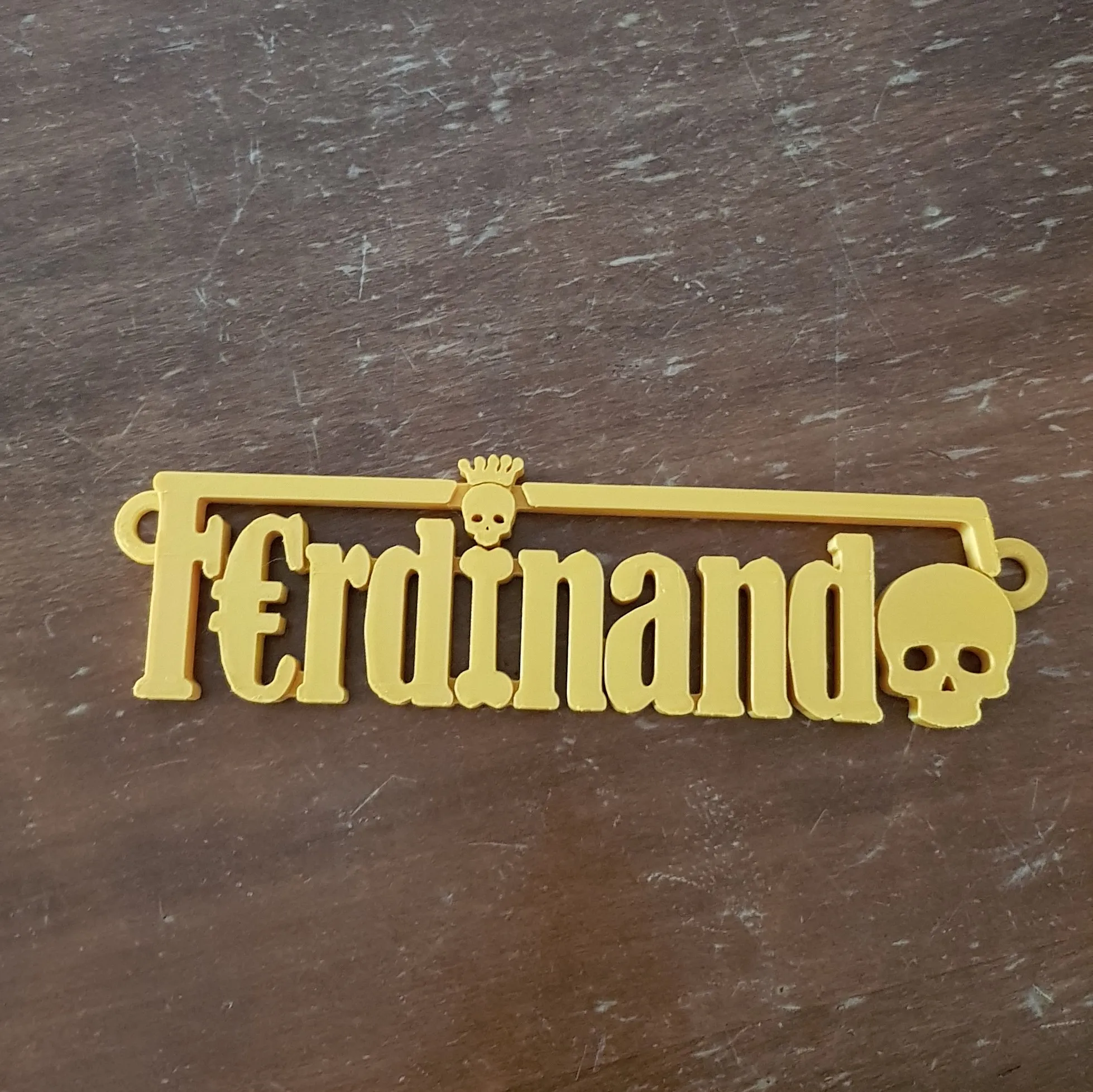 Dây chuyền phong cách rap có tên Ferdinando