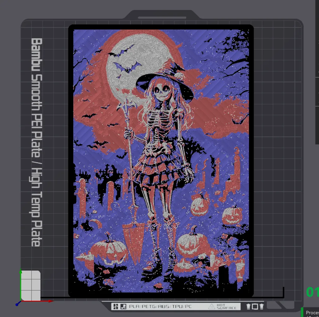 Người đào mồ - In hueforge