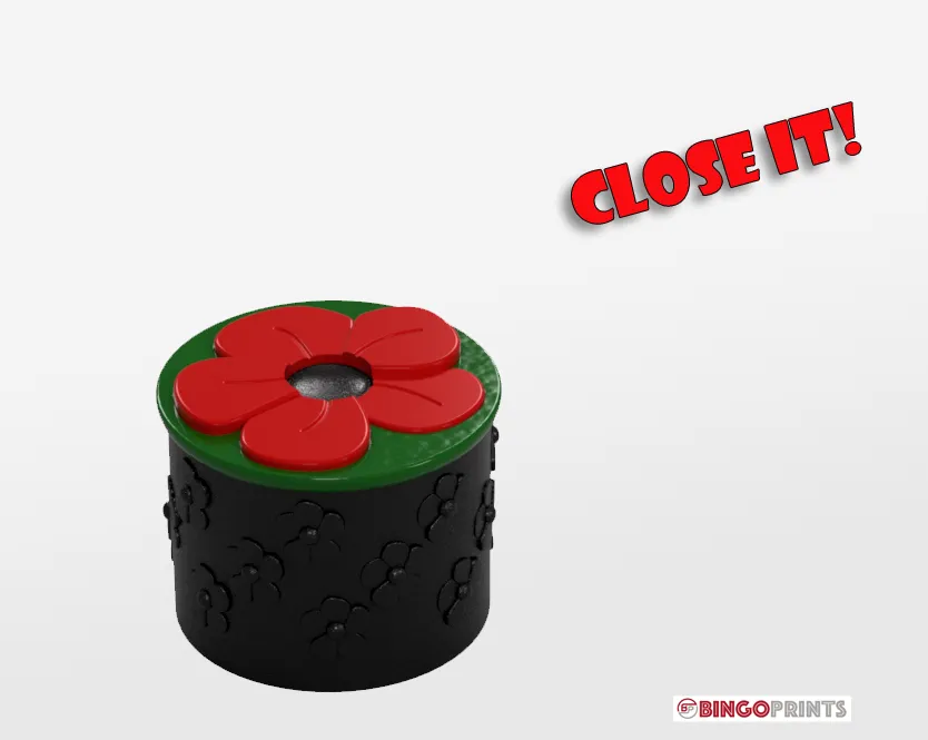 Nút chocolate bất ngờ trong hoa trang trí