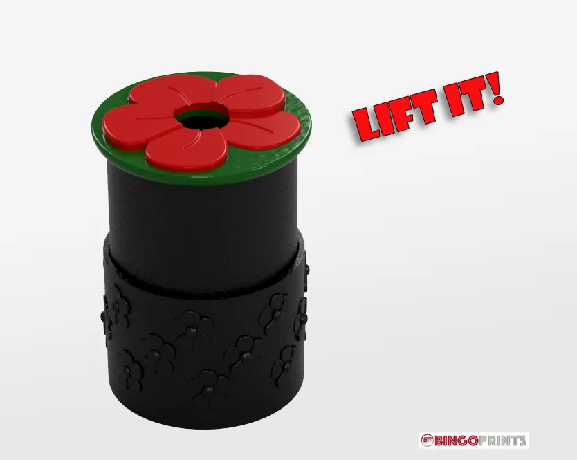 Nút chocolate bất ngờ trong hoa trang trí