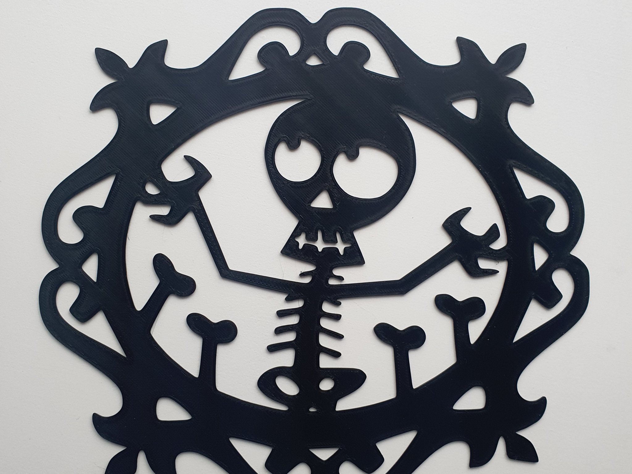 Trang trí Halloween hình bộ xương