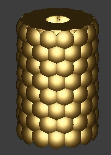 Chao đèn với vòng cố định 45mm