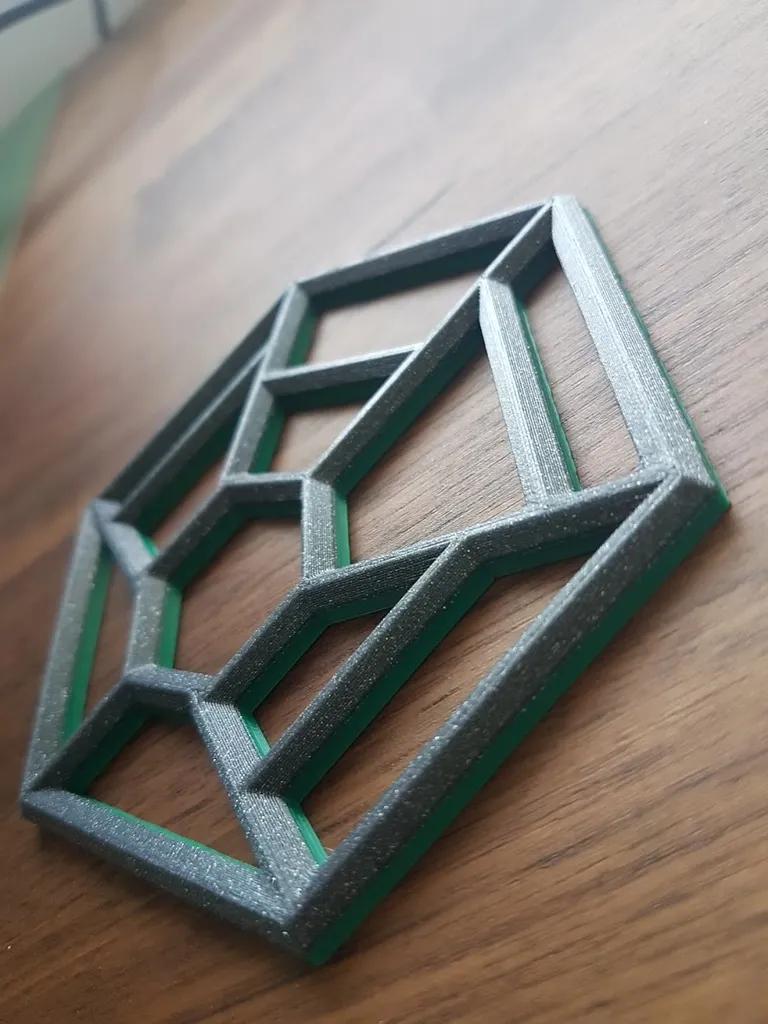 Đế lót ly hình học đơn giản cho nhà bếp