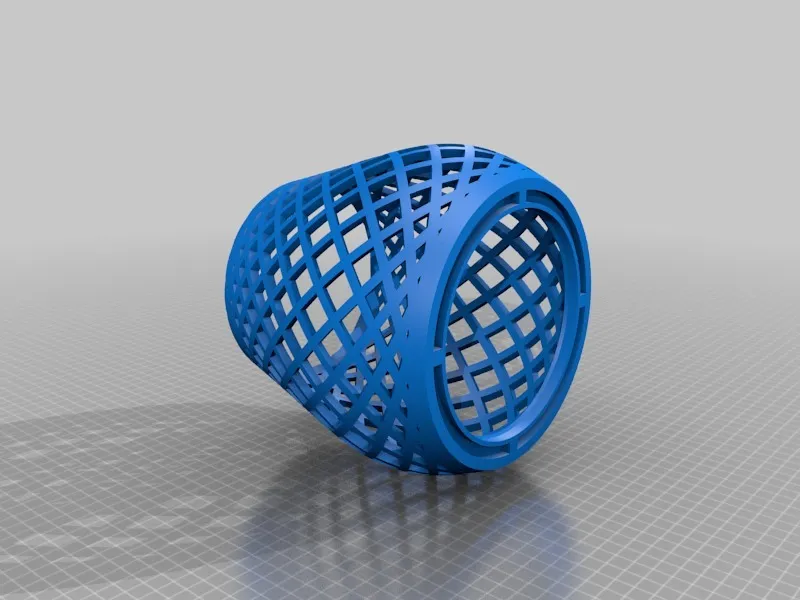 Đèn bàn phong cách lưới không cần giá đỡ