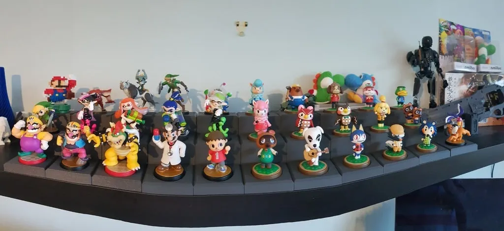 Giá đỡ amiibo nhiều tầng cho bộ sưu tập của bạn