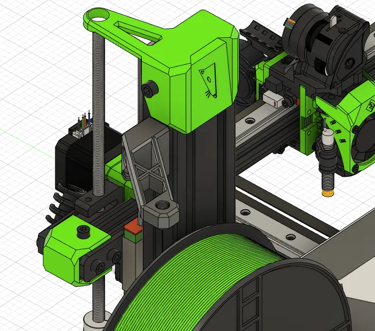 Giá đỡ Bowden ngược cho máy in Rat Rig V-Minion