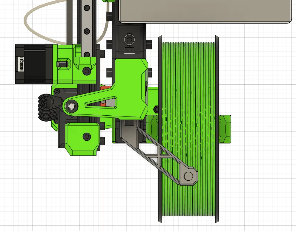 Giá đỡ Bowden ngược cho máy in Rat Rig V-Minion