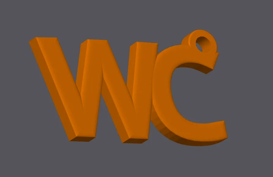 Móc khóa đơn giản cho chìa khóa nhà vệ sinh