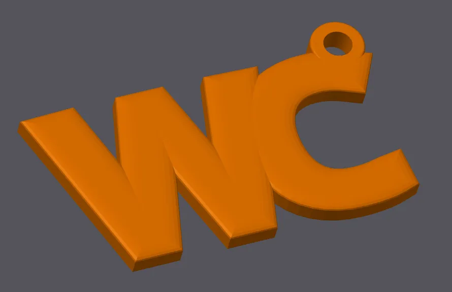 Móc khóa đơn giản cho chìa khóa nhà vệ sinh