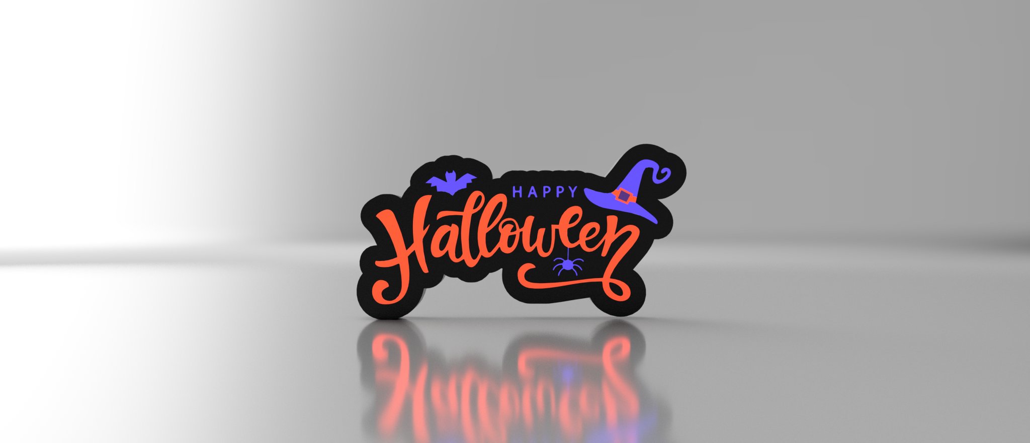 Đèn trang trí Halloween hình hộp ánh sáng