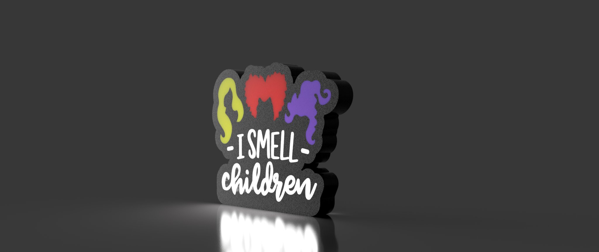 Hộp đèn Halloween Hocus Pocus - Tôi Ngửi Thấy Trẻ Em