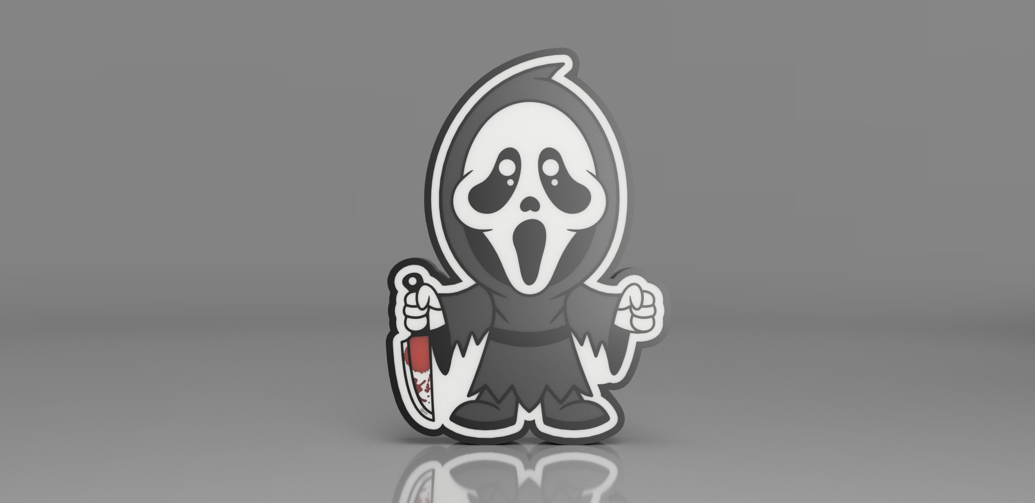 Hộp đèn LED mặt ma cho lễ hội Halloween