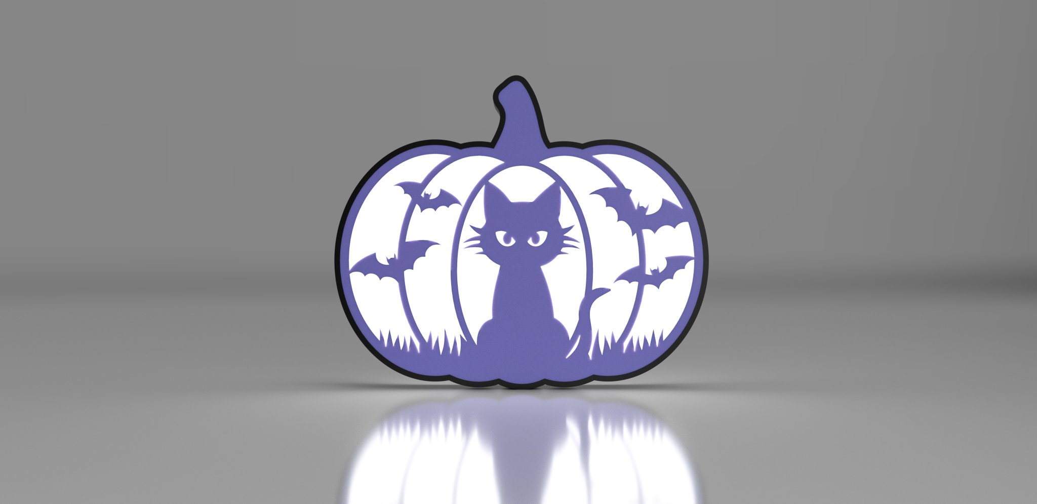 Hộp đèn LED bí ngô #2 cho lễ hội Halloween