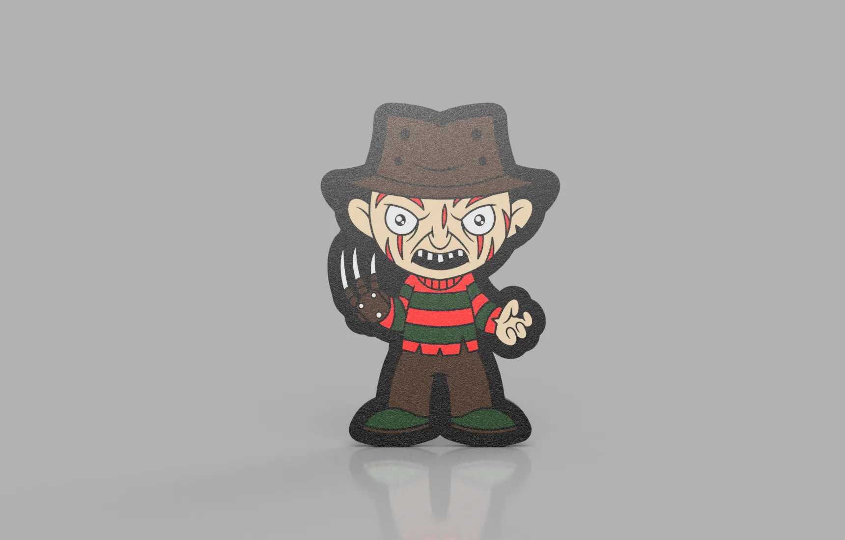 Hộp đèn Freddy Kruger trang trí Halloween