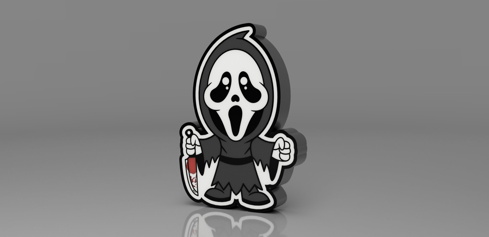 Hộp đèn LED mặt ma cho lễ hội Halloween