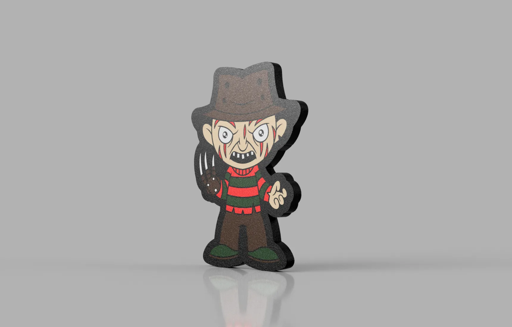 Hộp đèn Freddy Kruger trang trí Halloween