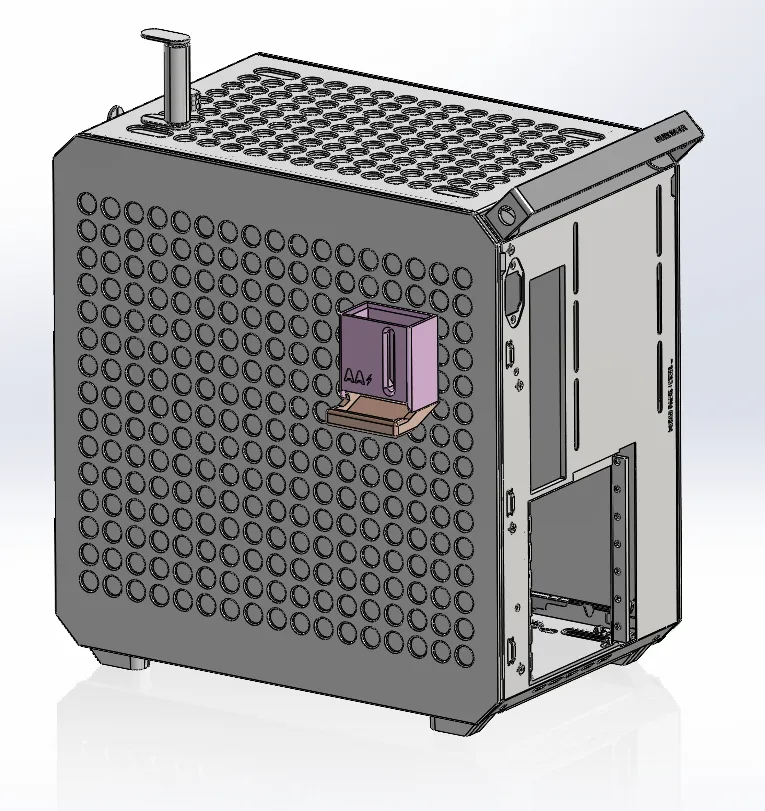 Máy phân phối pin AA cho Qube 500