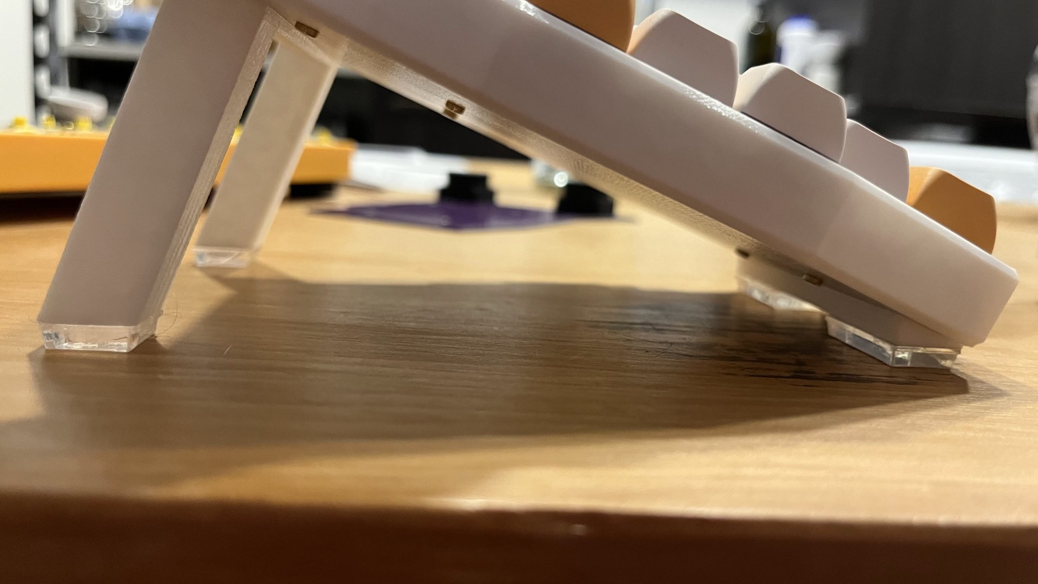 Chân tenting 21.5 độ cho case Sofle V2 của effae