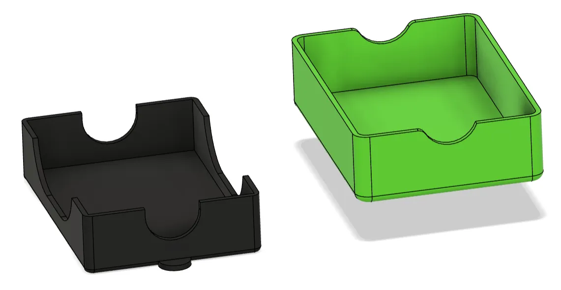 Hộp đựng thẻ đơn giản với thiết kế tiện lợi