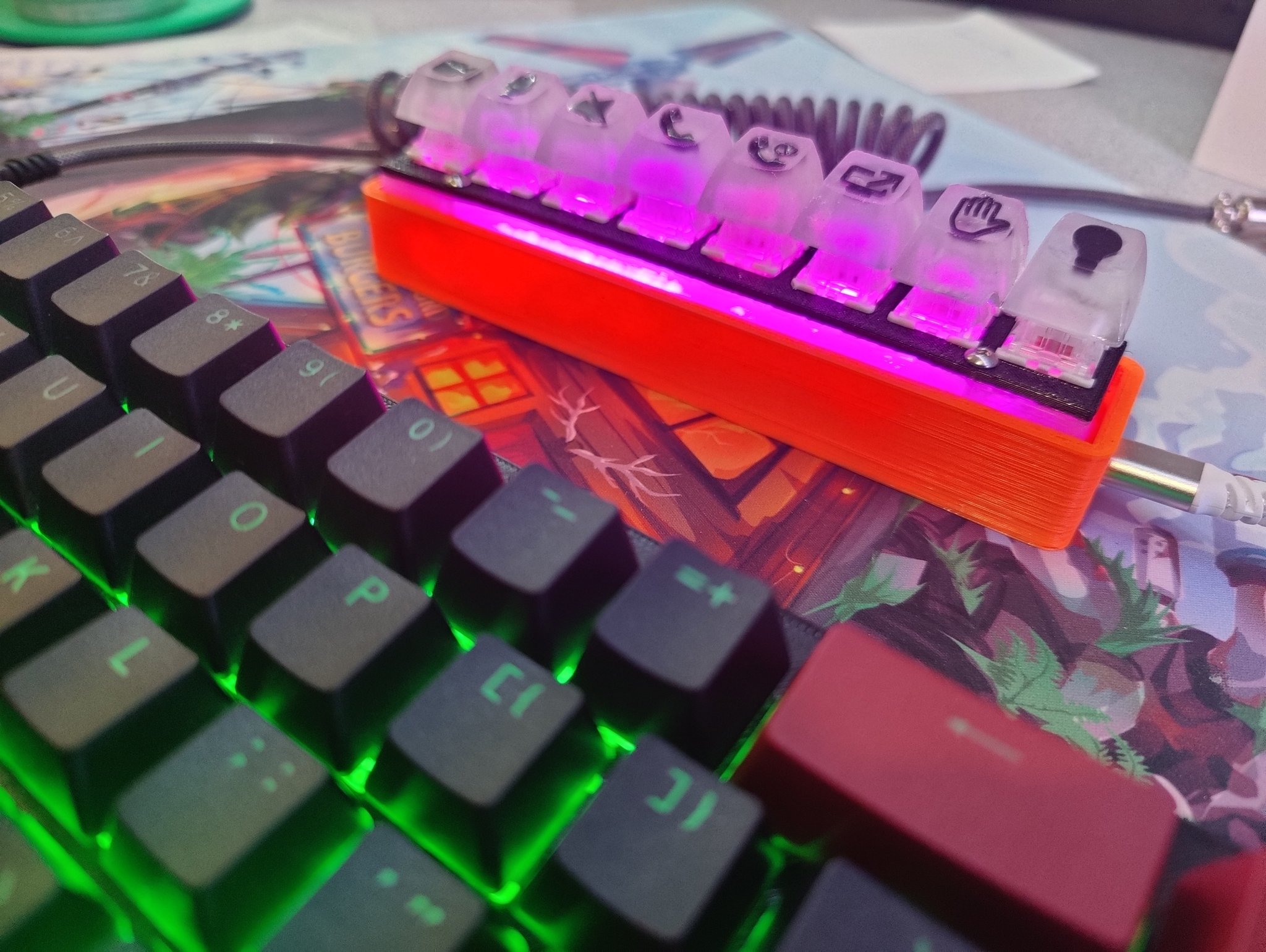 Bảng điều khiển macro 8 nút cho cuộc họp Teams