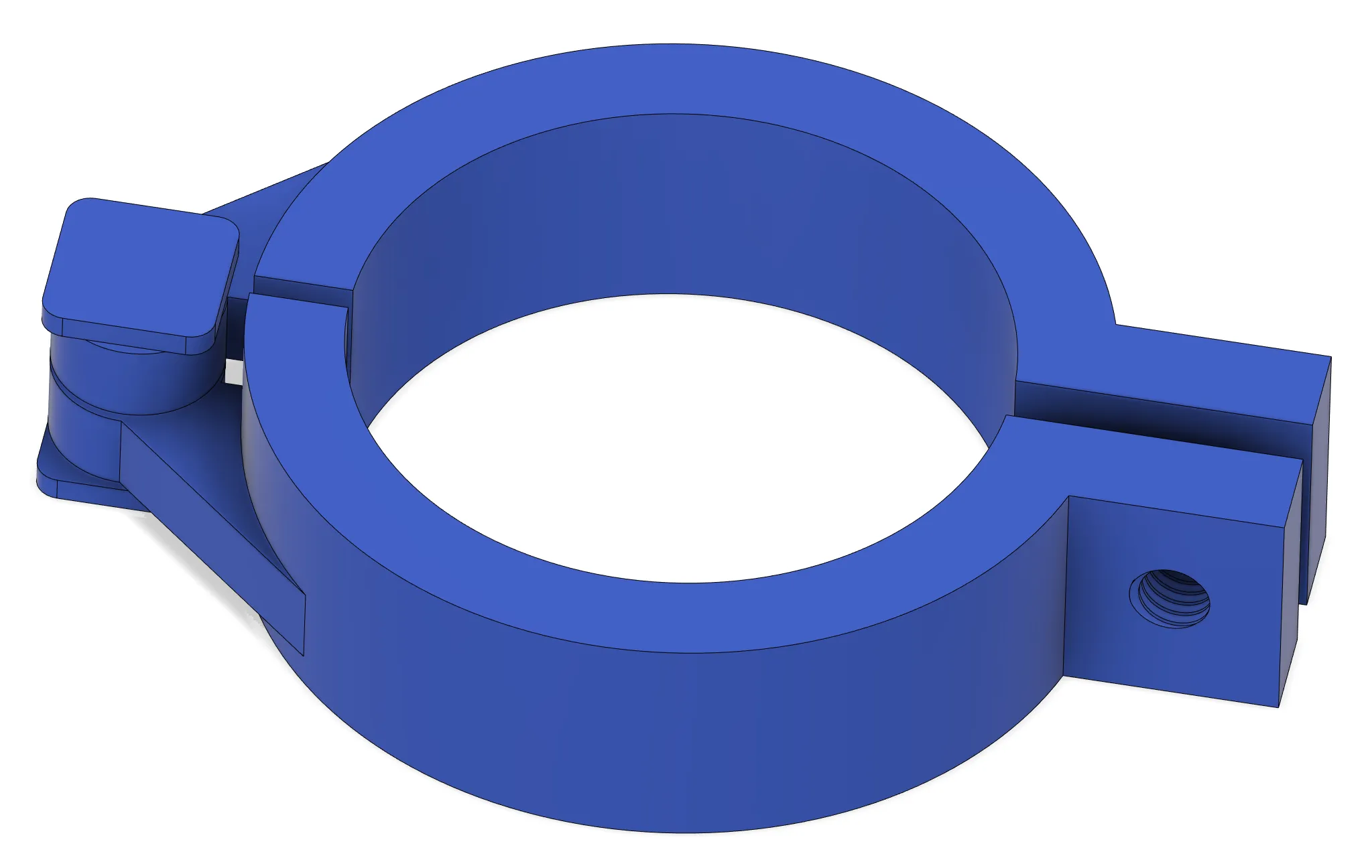 Kẹp ống điều chỉnh kích thước với thiết kế tham số