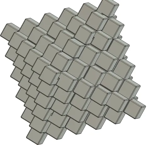 Câu đố 3D pha lê Nhật Bản