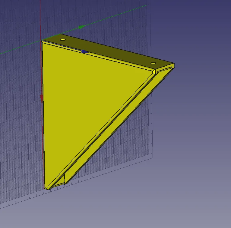 Giá đỡ kệ đơn giản nhưng chắc chắn