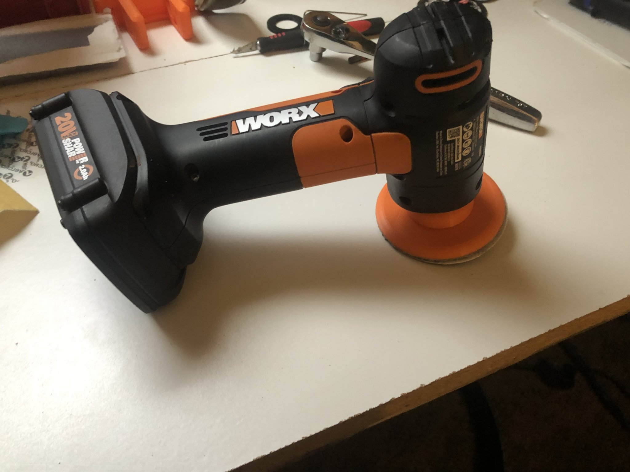 Bánh mài phẳng và lồi 2" và 3" cho máy cắt Worx