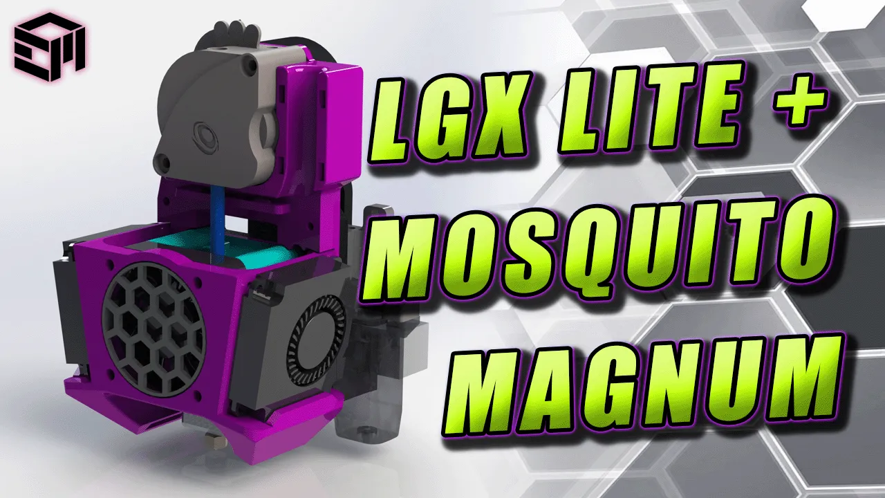 Bộ lắp đặt Bondtech LGX Lite và Mosquito Magnum cho Ender 7