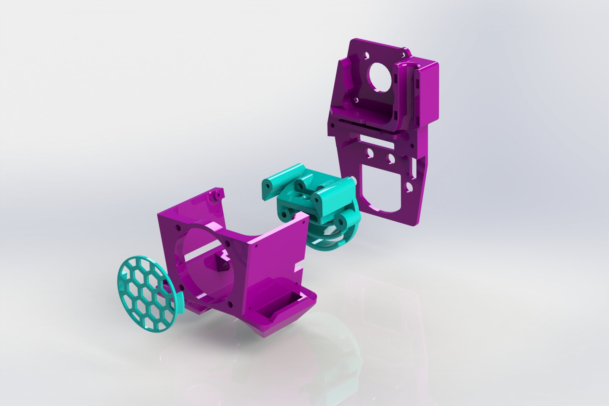 Bộ lắp đặt Bondtech LGX Lite và Mosquito Magnum cho Ender 7