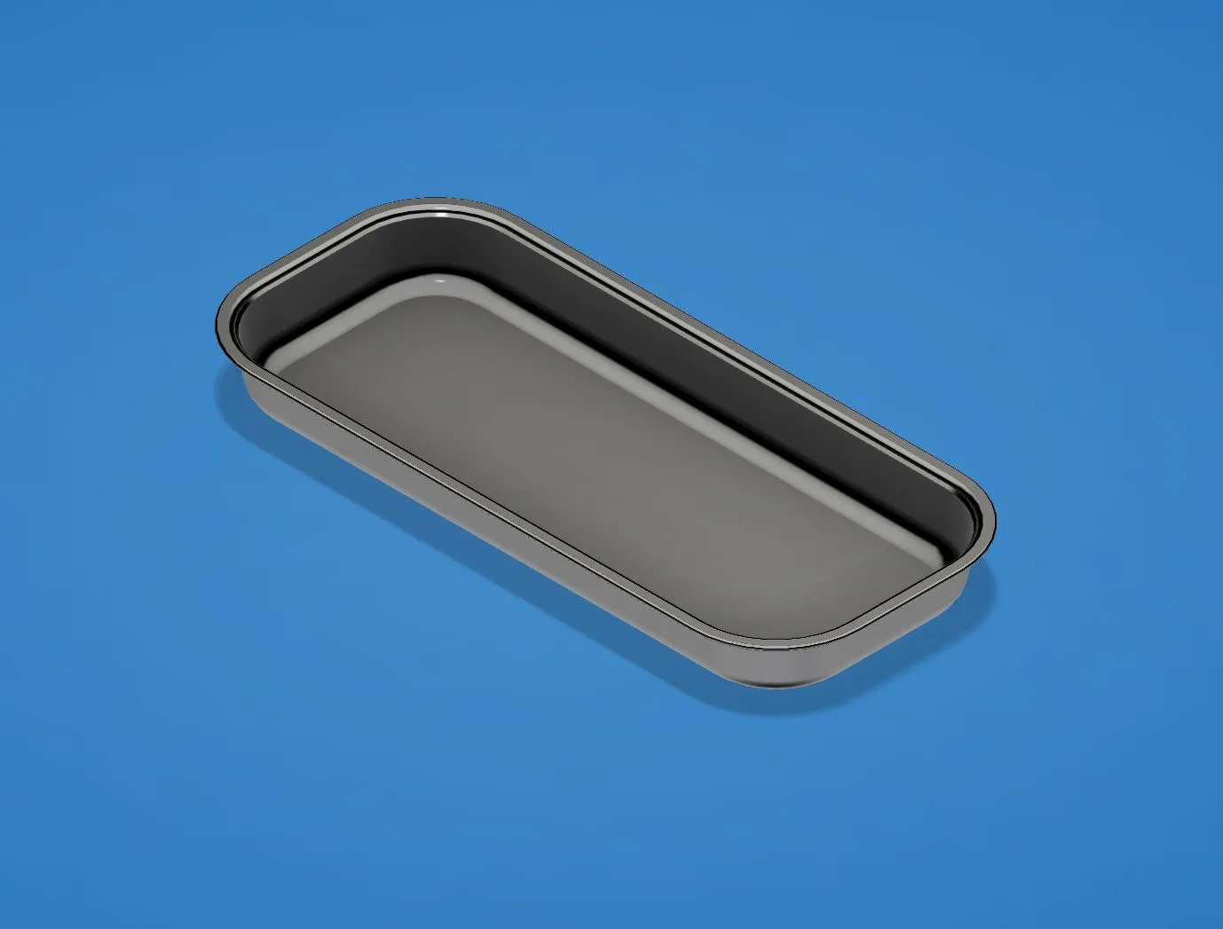 Khay hình chữ nhật bằng thép không gỉ cho nhà bếp