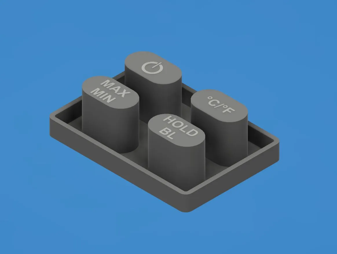 Vỏ bọc đồng hồ đo độ ẩm UNI-T 333BT cho dự án